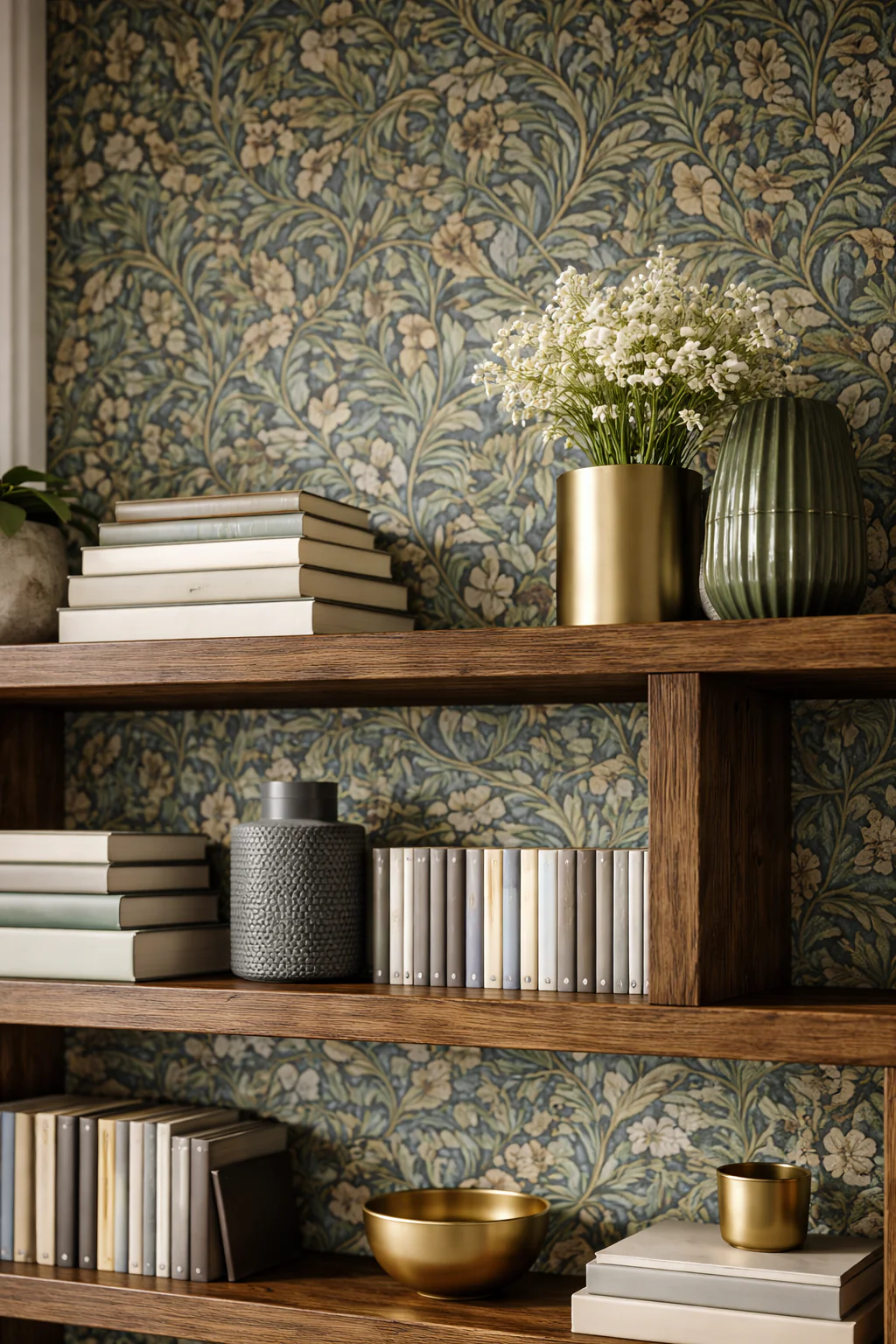 Rustic Solid Wood Staggered Bookcase | Industrial Handcrafted Bookshelves - Image 8